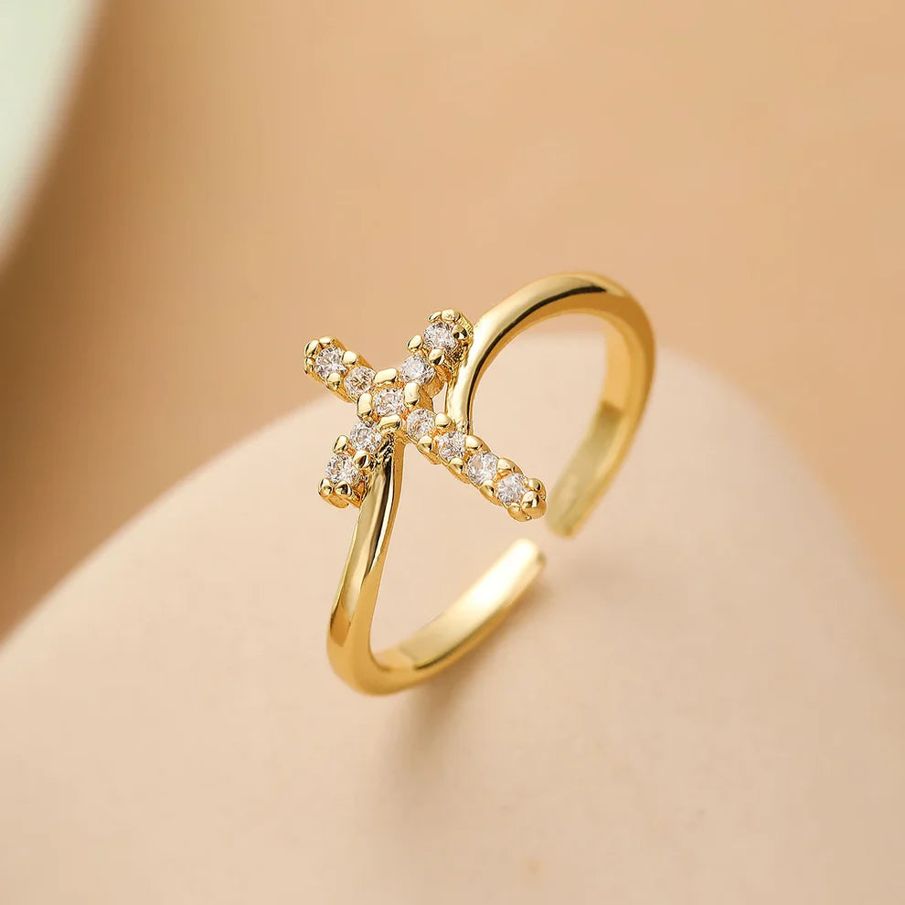 Eleganter Goldener Ring